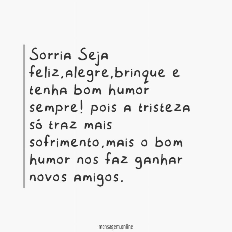 Sorria Seja feliz