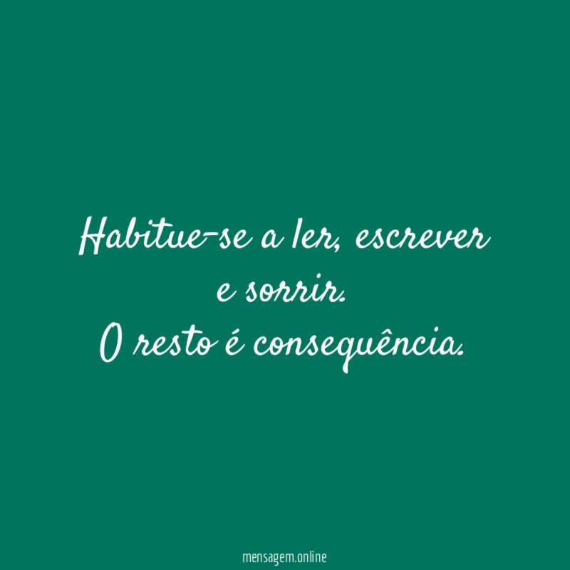 Habitue-se a ler
