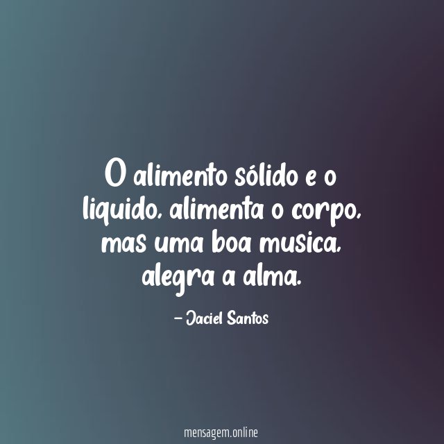 O alimento sólido e o liquido