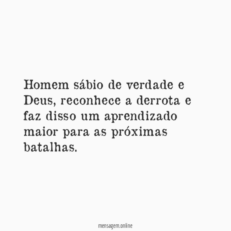 Homem sábio de verdade e Deus