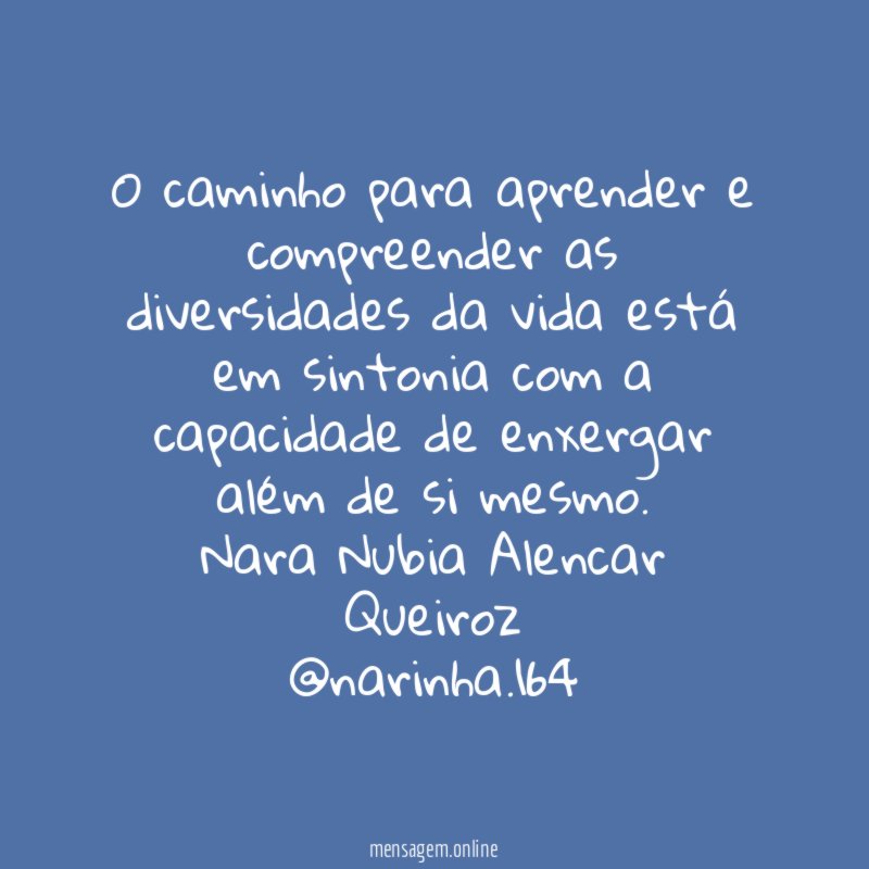 O caminho para aprender e compreender as diversidades
