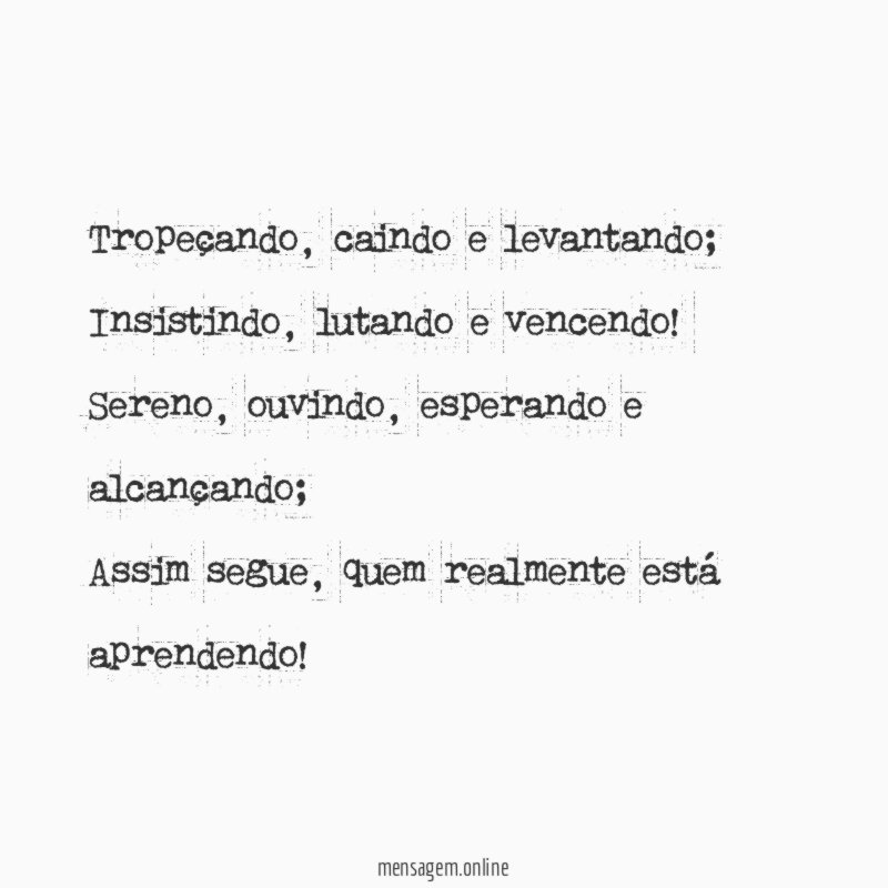 Tropeçando