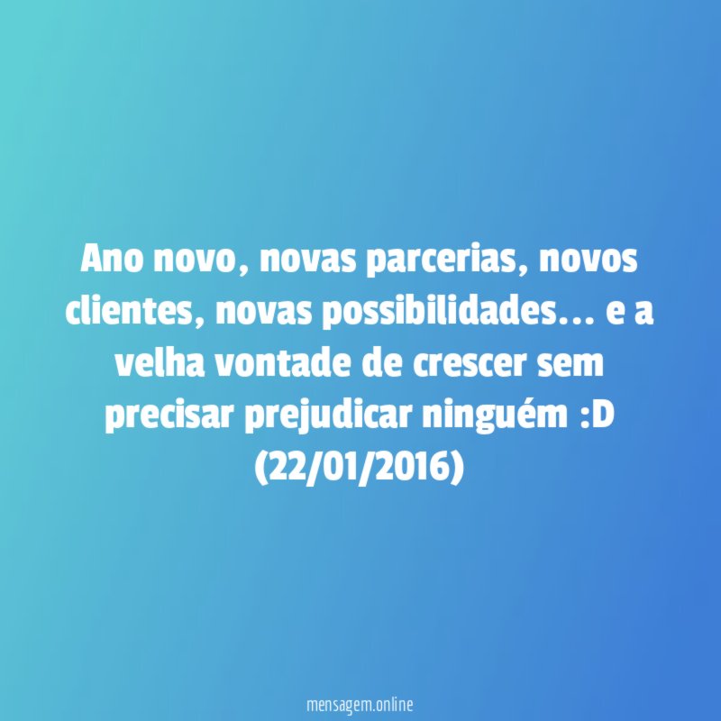 Ano novo