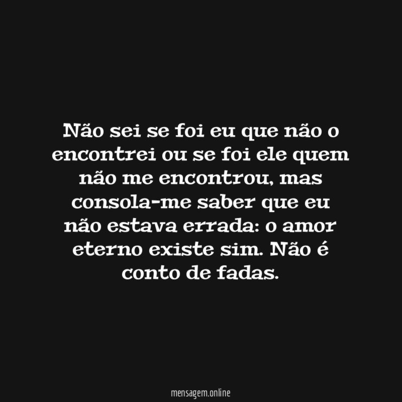 Não sei se foi eu que não