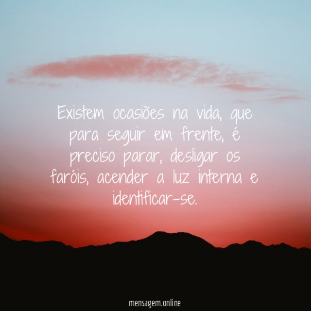 Existem ocasiões na vida