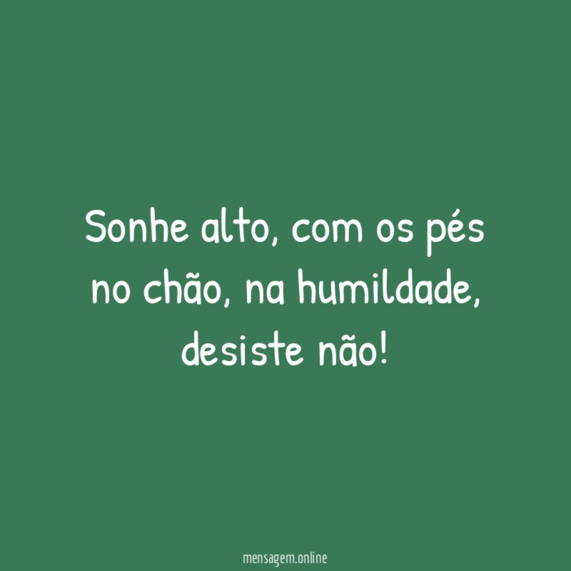 Sonhe alto