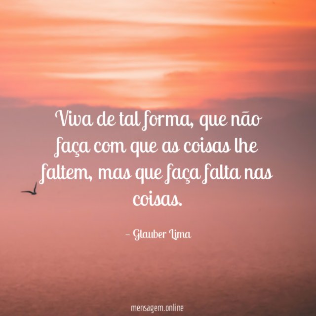 Viva de tal forma