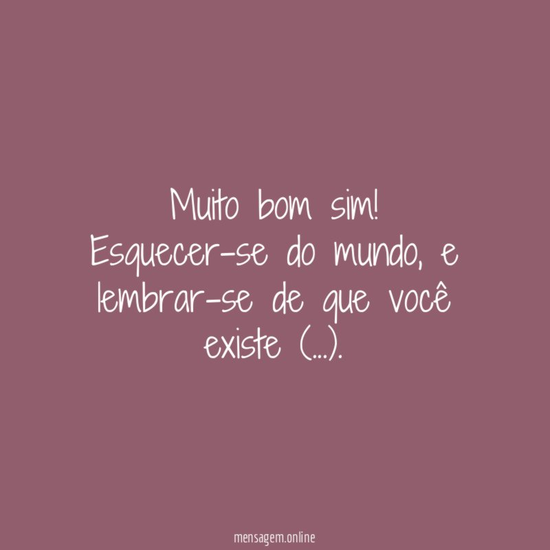 Muito bom sim