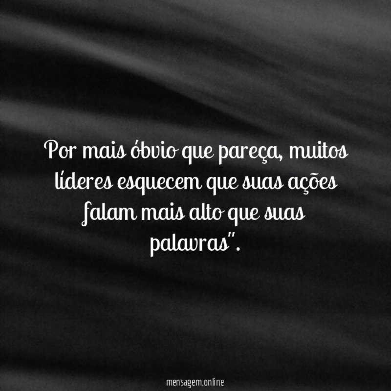Por mais óbvio que pareça