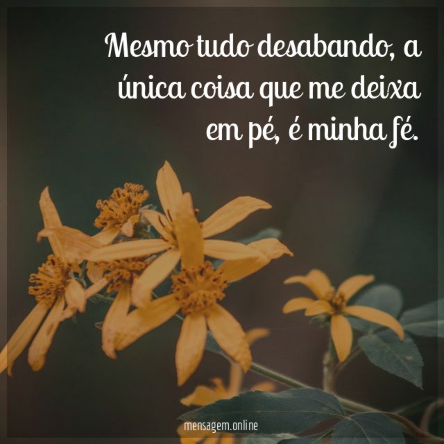 Mesmo tudo desabando