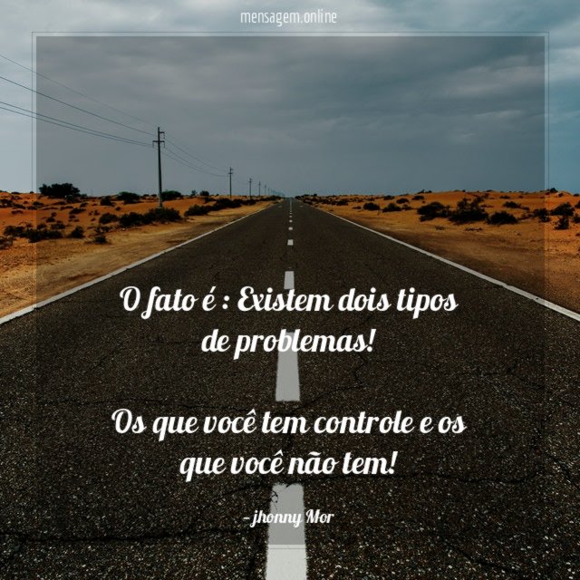 O fato é
