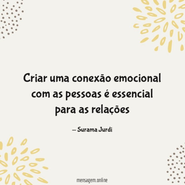 Criar uma conexão emocional com as pessoas é