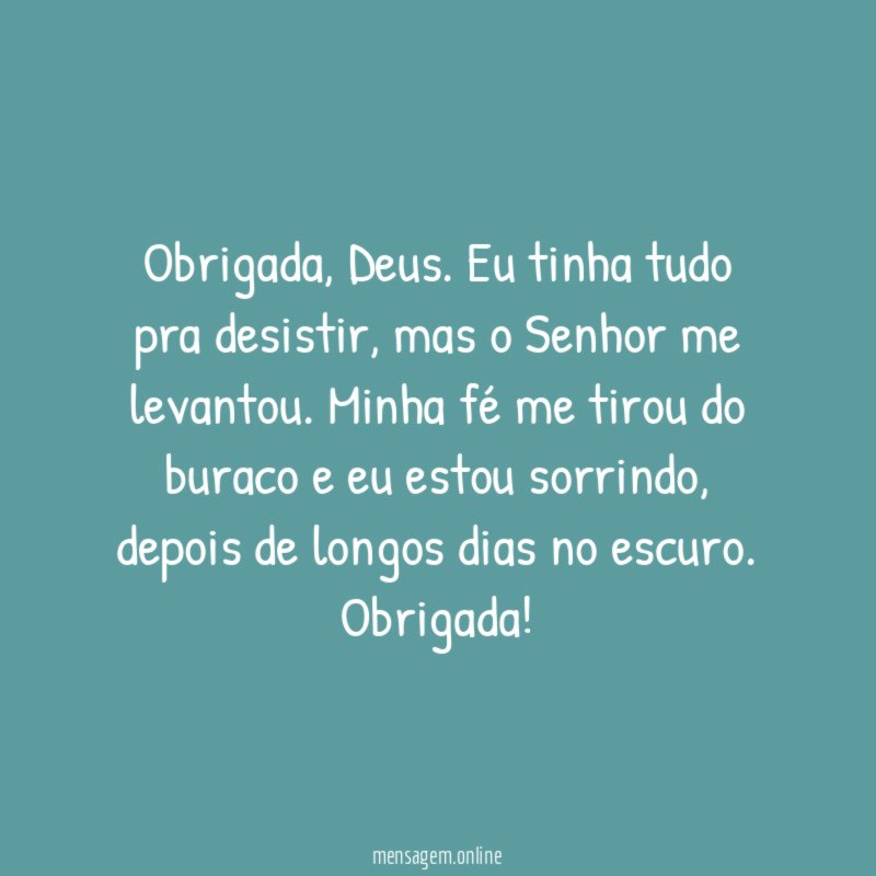 Obrigada