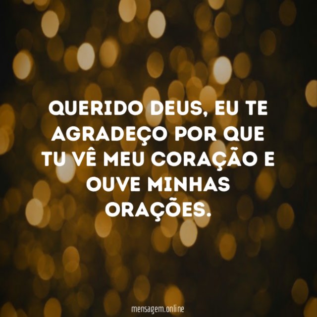 Querido Deus