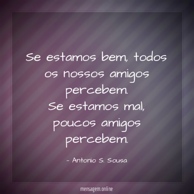 Se estamos bem