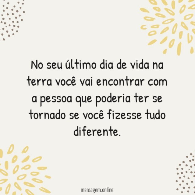 No seu último dia de vida na terra