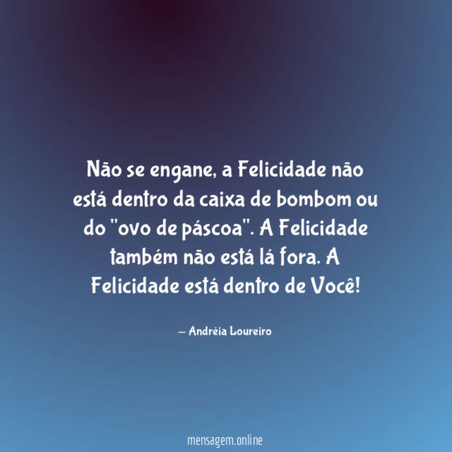Não se engane