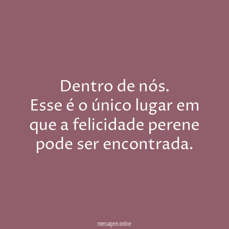 Dentro de nós