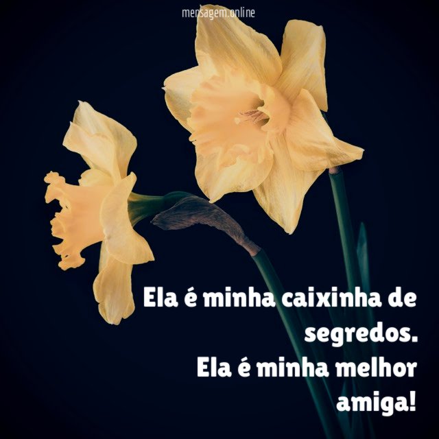Ela é minha caixinha de segredos