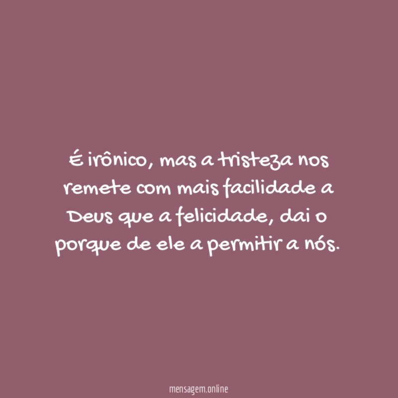 É irônico