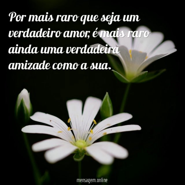 Por mais raro que seja um verdadeiro amor