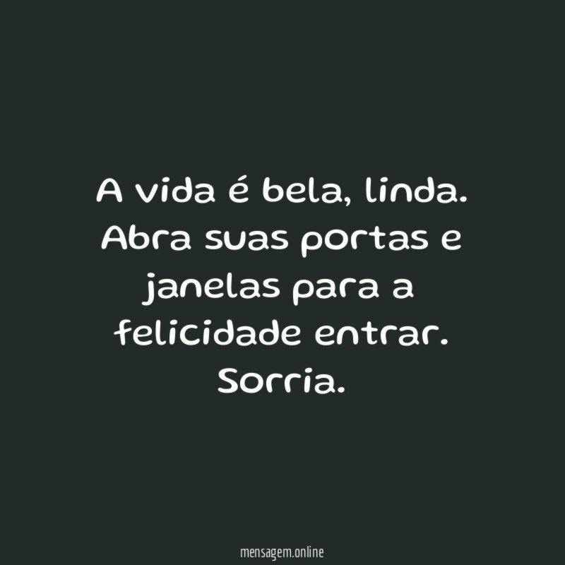 A vida é bela