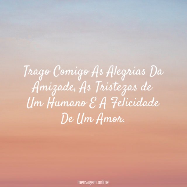 Trago Comigo As Alegrias Da Amizade
