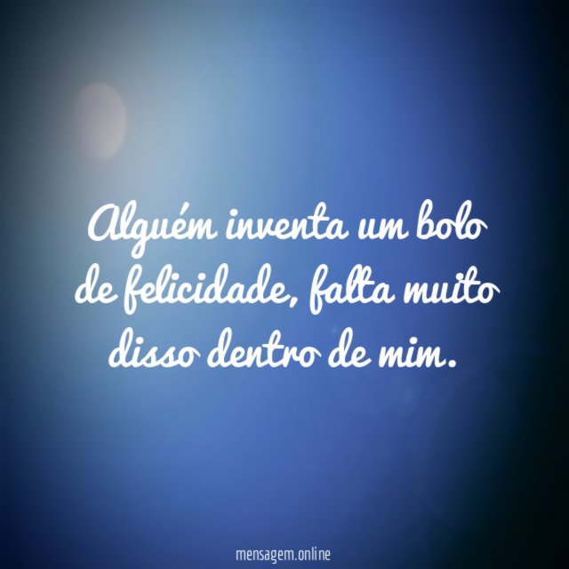 Alguém inventa um bolo de felicidade