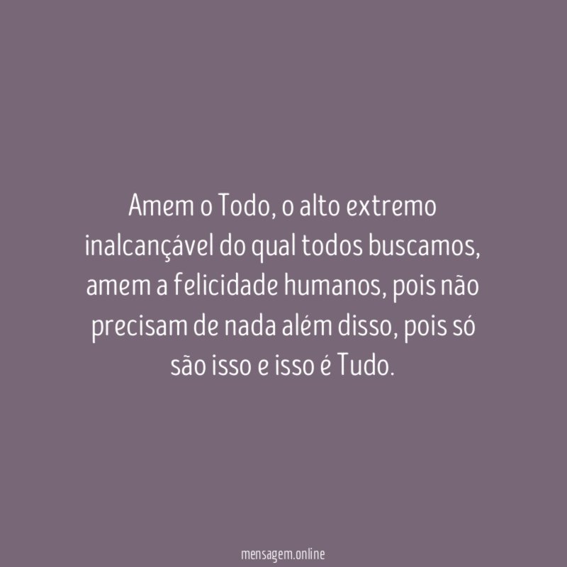 Amem o Todo