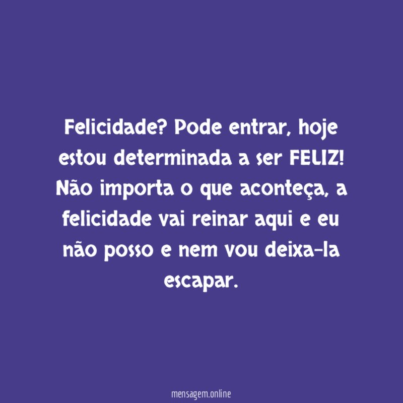 Felicidade