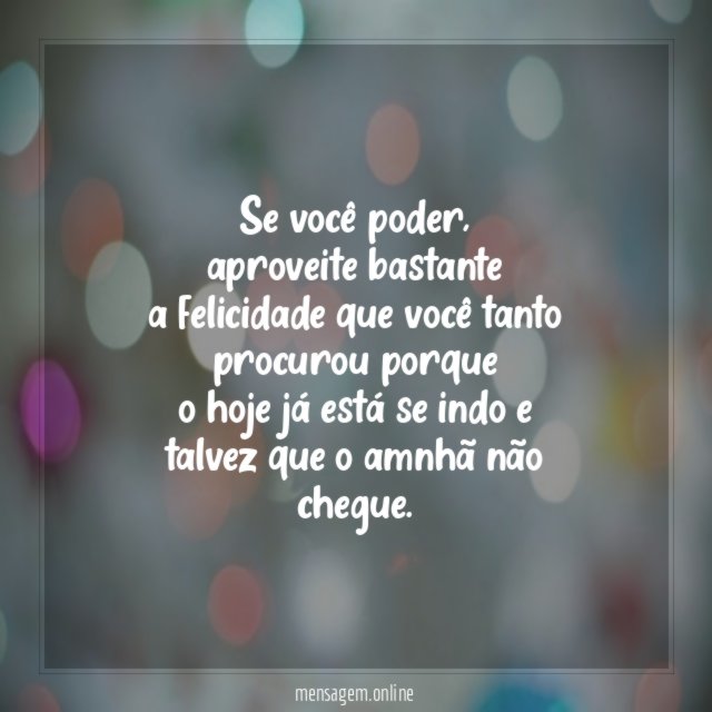 Se você poder