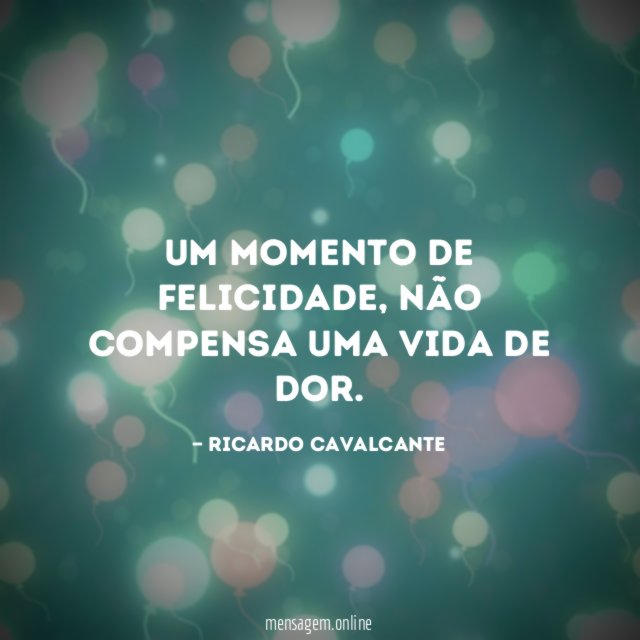 Um momento de felicidade