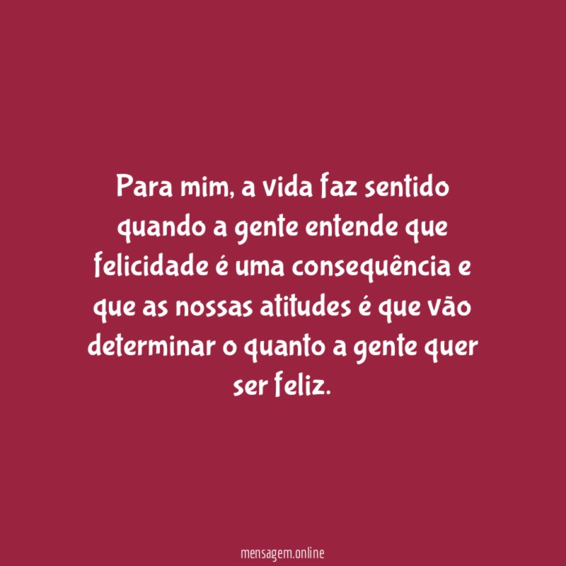 Para mim
