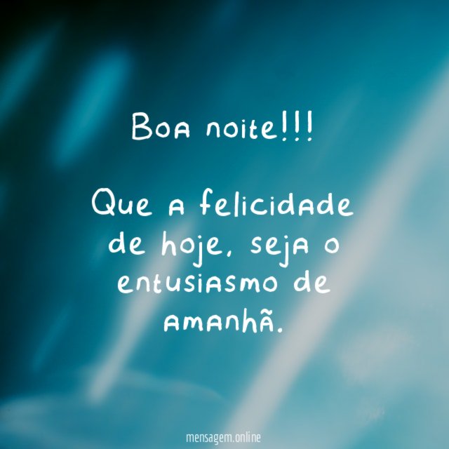Boa noite