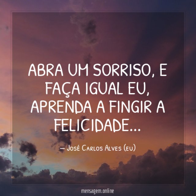 Abra um sorriso