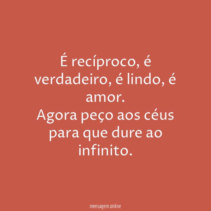 É recíproco