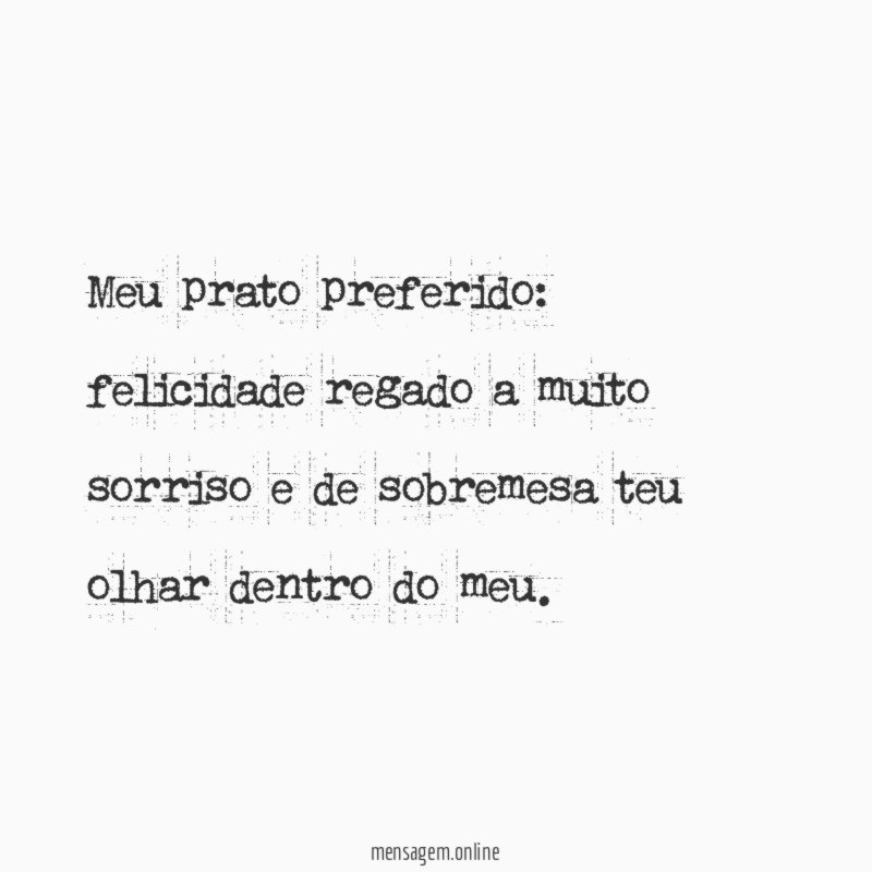 Meu prato preferido
