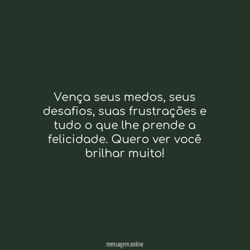 Vença seus medos