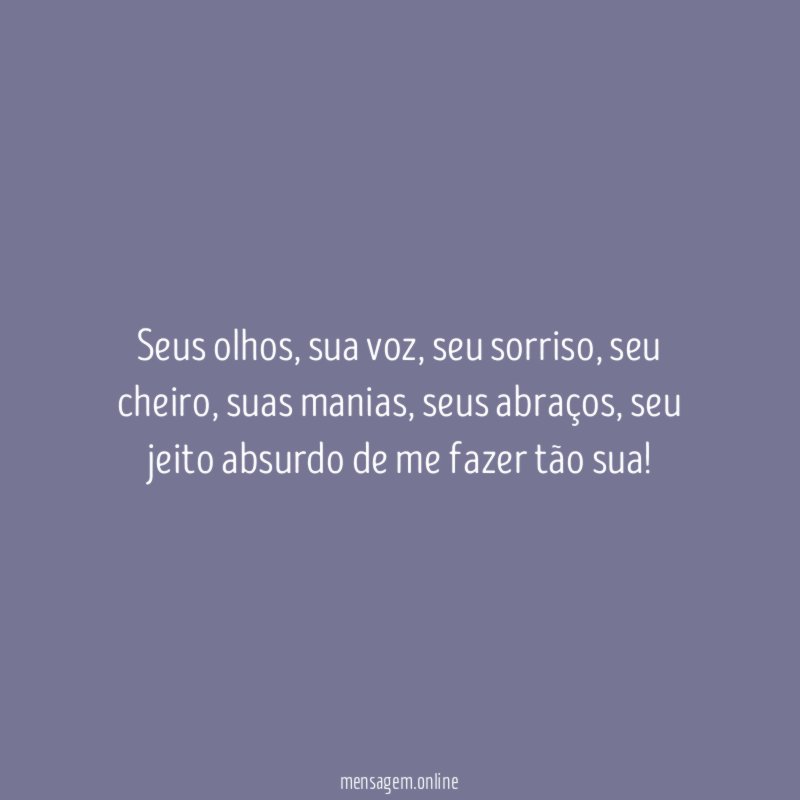Seus olhos