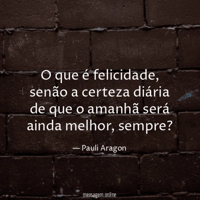 O que é felicidade