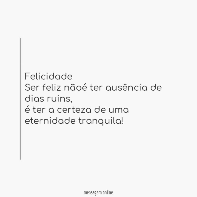 Felicidade