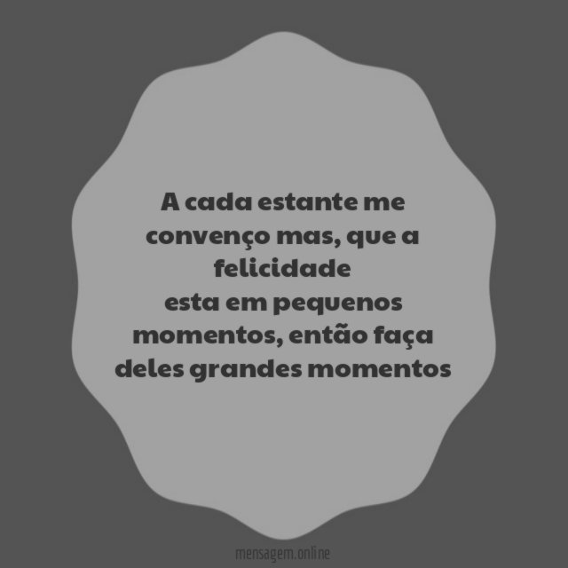 A cada estante me convenço mas