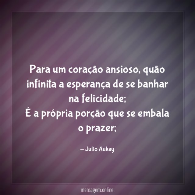 Para um coração ansioso