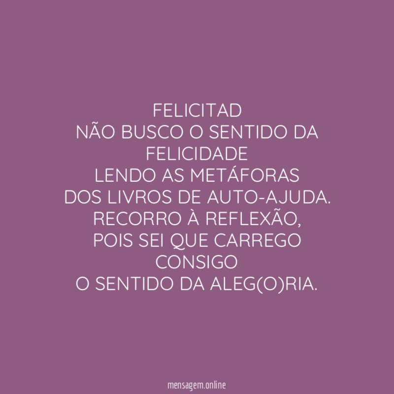 FELICITAD