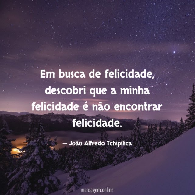 Em busca de felicidade