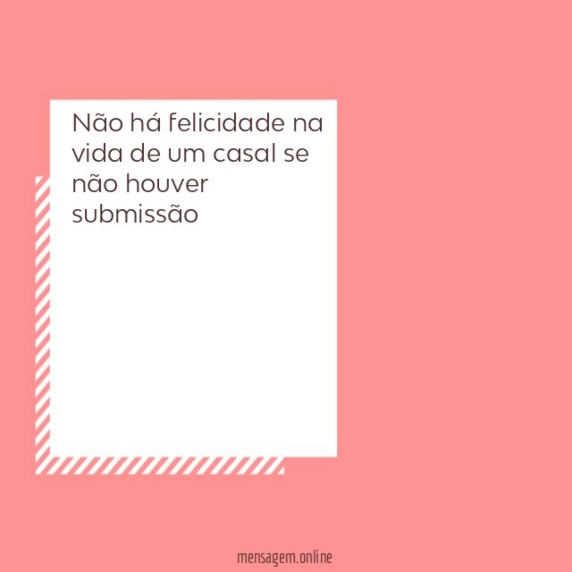 Não há felicidade na vida de um casal