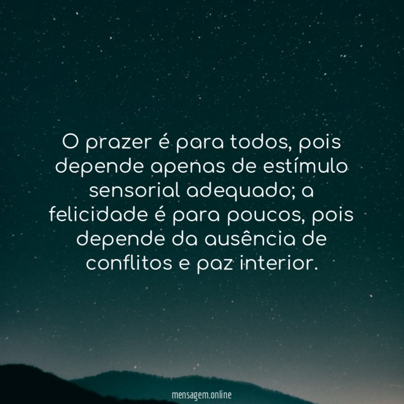 O prazer é para todos