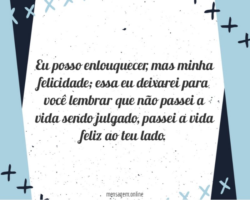 Eu posso enlouquecer
