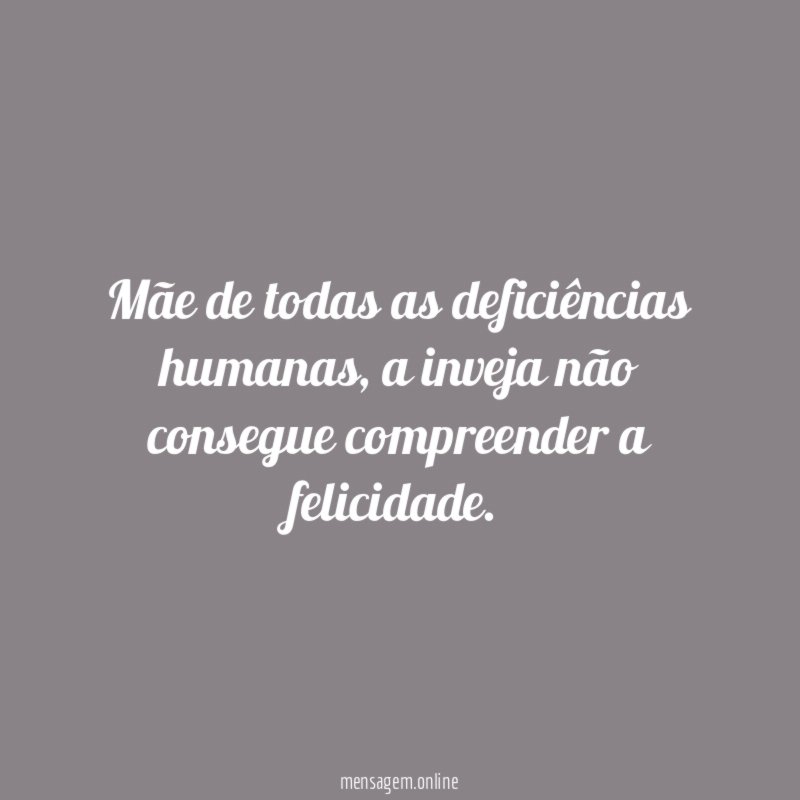 Mãe de todas as deficiências humanas
