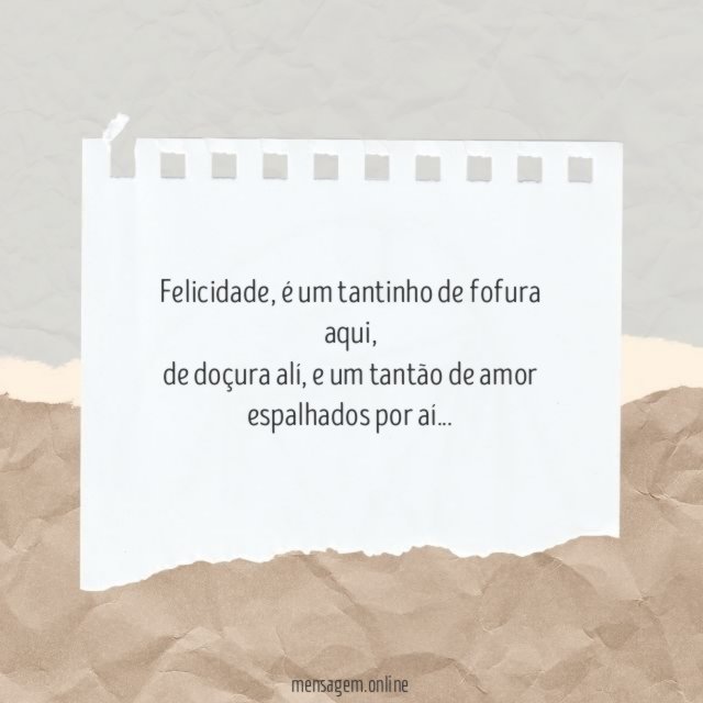 Felicidade
